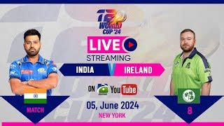 Live T World Cup India Vs Ireland Scorecard Icc Men S T World Cup