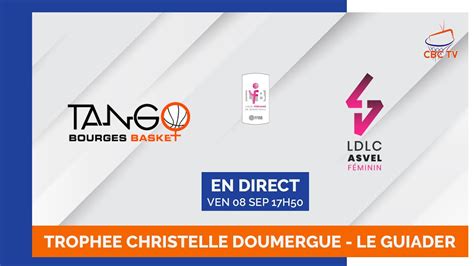 Tango Bourges Basket Vs Ldlc Asvel F Minin Match Pr Paratoire Lfb