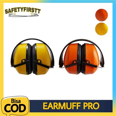 Jual Safety Earmuff Noise Reduction Ear Muff Peredam Suara Bising