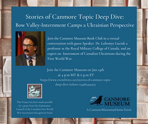 Online Presentation Bow Valley Internment Camps A Ukrainian Perspective