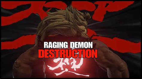 Akuma Raging Demon Compilation Sfv Youtube