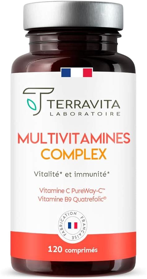 MULTIVITAMINES et Minéraux Bio Disponibles Pour Femme et Homme Avec