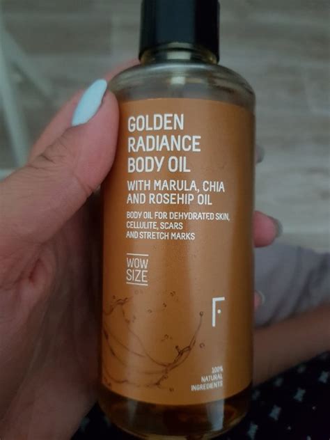 Freshly Cosmetics Golden Radiance Body Oil INCI Beauty