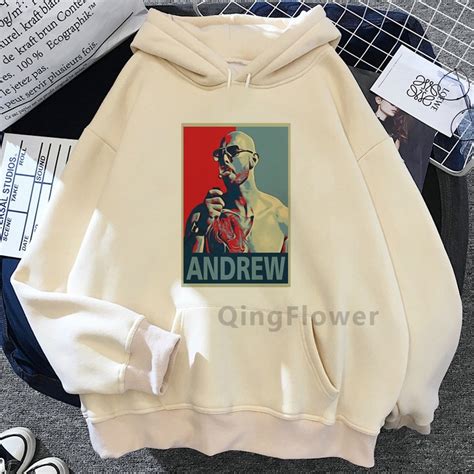 Andrew Tate hoodies men aesthetic sweat y2k long sleeve top harajuku ...