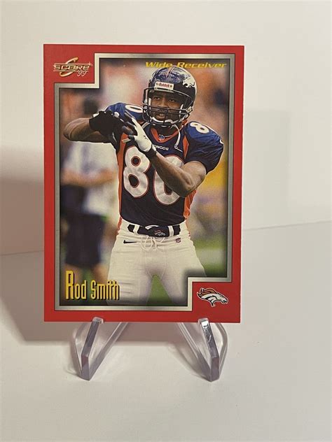 Score Score Rod Smith Denver Broncos Ebay