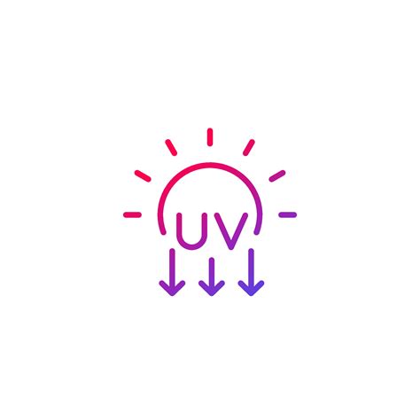 Uv Radiation Ultraviolet Icon Line Vector Art At Vecteezy