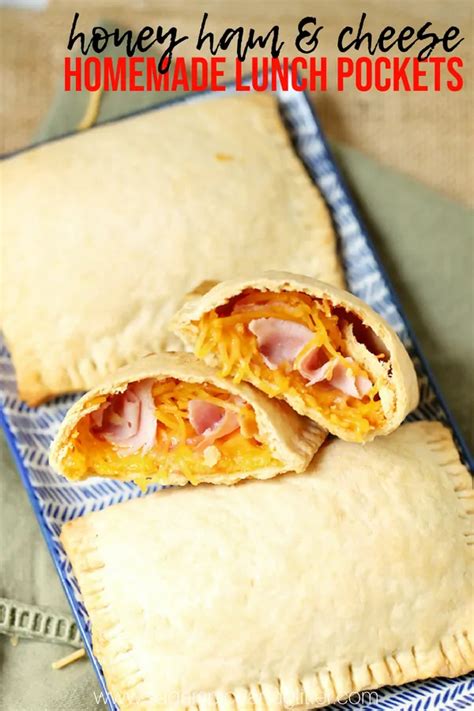 Ham And Cheese Lunch Pockets ⋆ Sugar Spice And Glitter
