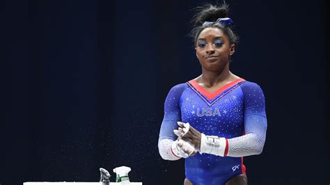 Simone Biles Confirms Shes Not Retired Just Working On Her Mental Health Gymnastics Now