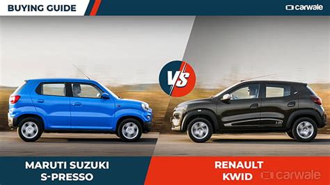 Maruti S Presso Vs Renault Kwid Buying Guide Carwale