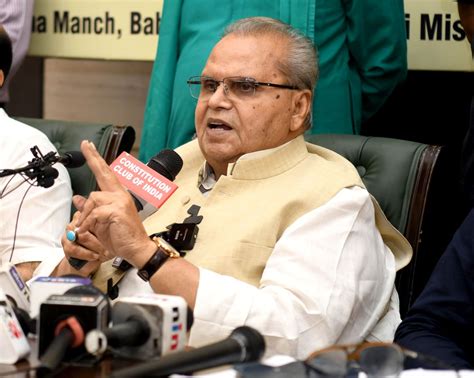 Former J K Governor Satya Pal Malik Raided By Cbi India News