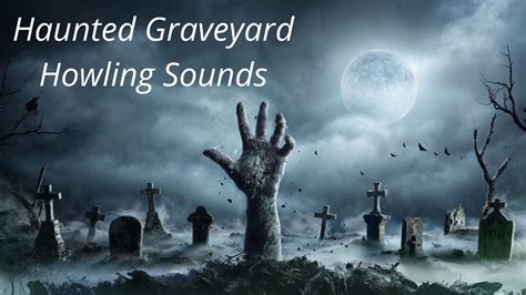 Haunted Graveyard Soundscemetery Ambience Sounds Halloween