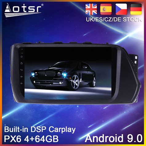 Z Systemem Android 10 64G PX6 Radio Samochodowe Nawigacja GPS Dla