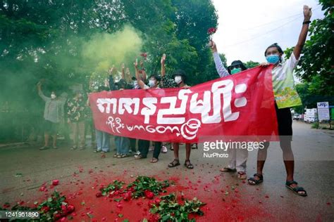 Myanmar Protests Photos and Premium High Res Pictures - Getty Images