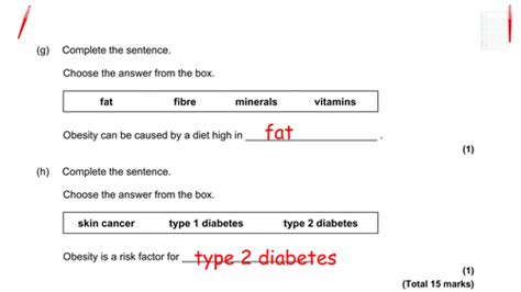 Aqa 9 1 Biology Enzymes And Digestion Exam Question Practice Revision