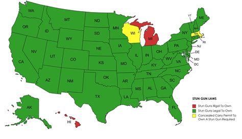 Stun Gun Laws By State Know The Legal Restrictions On Stun Gun