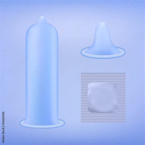 Latex Condom Without Pack Rolled Up Condom And Condom Grey Package