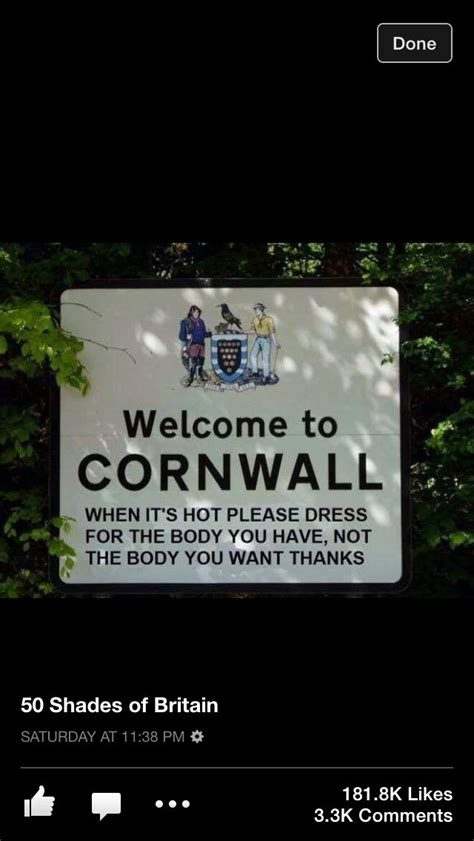 Cornwall I Second That Emotion Funny Quotes Funny Jokes