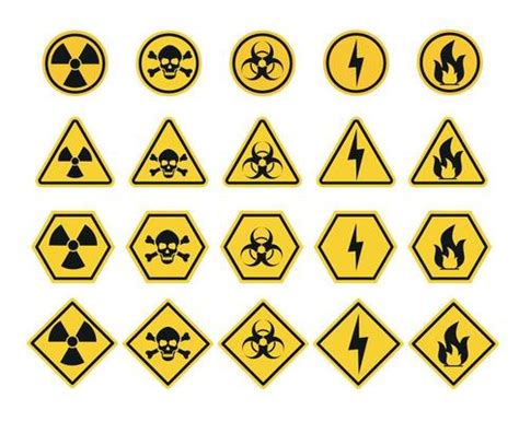 ghs hazard pictograms vector art icons  graphics