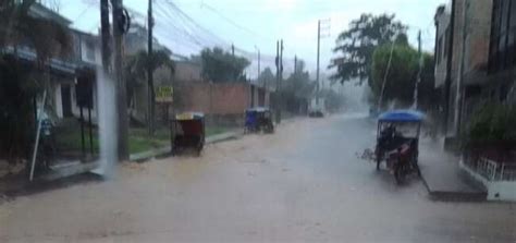 SENAMHI anuncia lluvias de moderada a fuerte intensidad los días 25 y