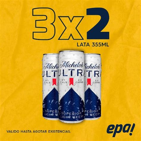 Epa Michelob Ultra Lata Ml X