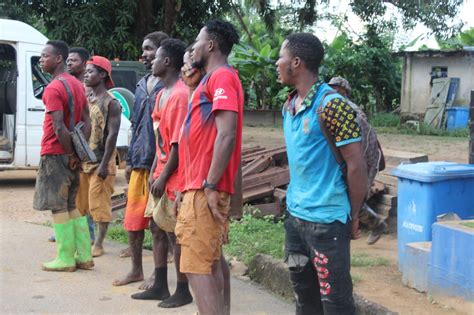 Illegal Miners Arrested Forestry Commission Myjoyonline