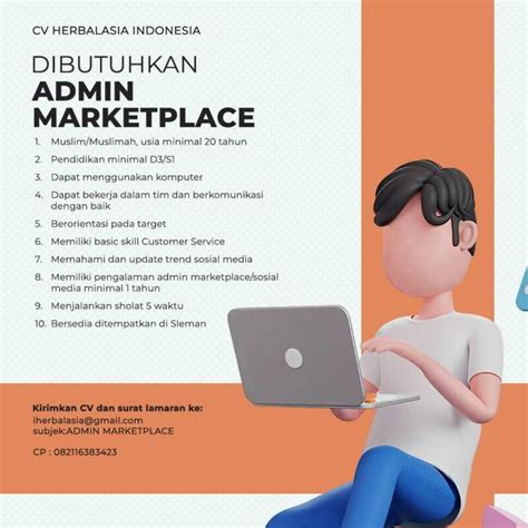 Lowongan Kerja Admin Marketplace Di CV Herbalasia Indonesia