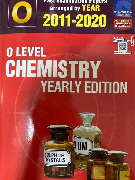 O Level Chemistry Tys Hobbies Toys Books Magazines Assessment