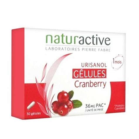 Naturactive Urisanol Gelules Cranberry Capsules