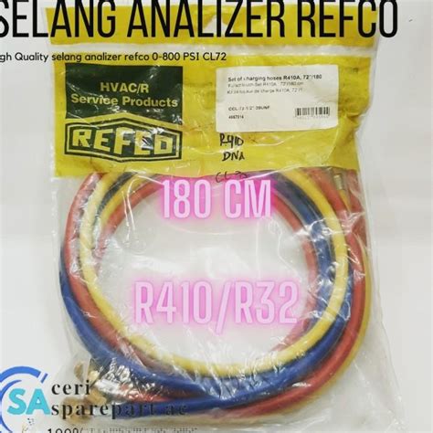 Jual Refco R R Psi Cm Cl Selang Manifold Analizer Freon