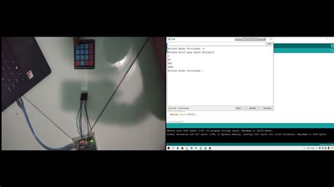 Mengatur Perulangan Dengan Keypad Pada Arduino Uno Youtube