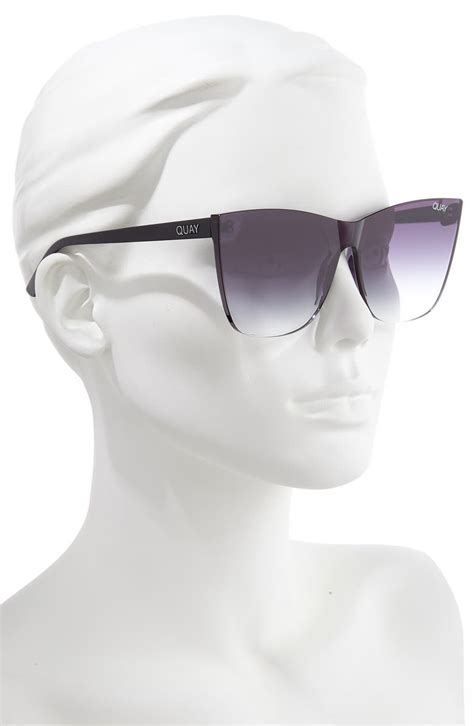 Quay Australia Come Thru 60mm Gradient Cat Eye Sunglasses Nordstrom