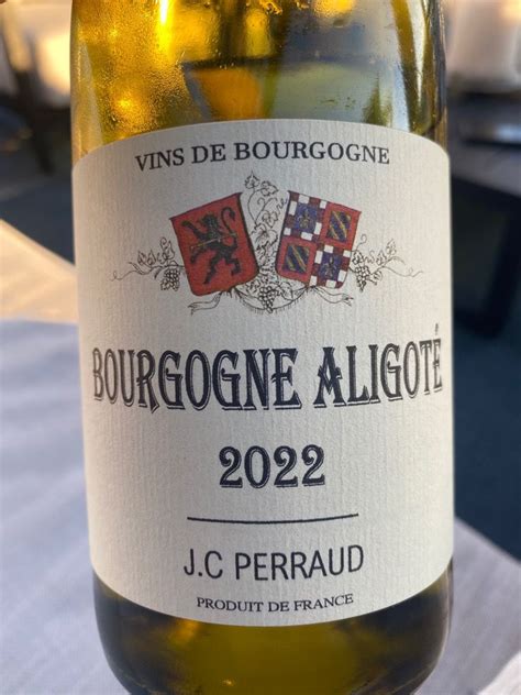 Domaine Perraud Bourgogne Aligot L Oeuvre De Perraud France