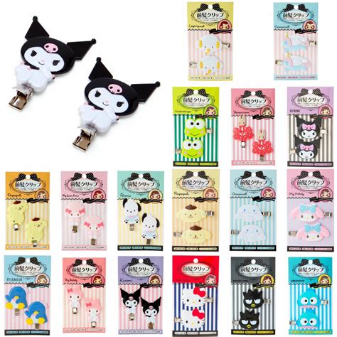 [พร้อมส่ง] กิ๊บติดผม กิ๊บหนีบผม ลายการ์ตูน Sanrio ลิขสิทธิ์แท้ Shopee Thailand