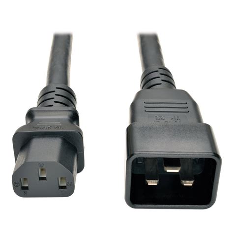 Tripp Lite Heavy Duty Power Cord For PDU 15A 12AWG IEC 320 C13 To