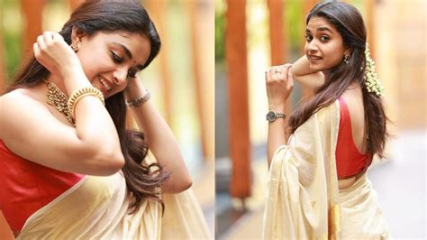 Keerthy Suresh S Pictures From The Onam Celebration Are Simply Stunning