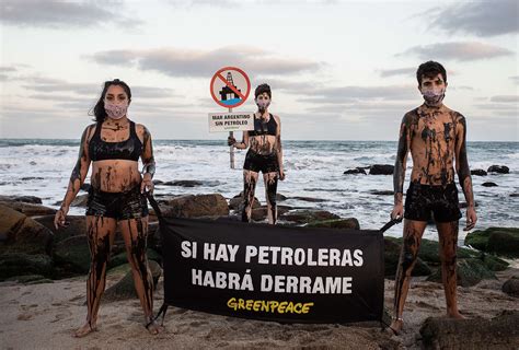 Fundación Greenpeace Argentina ¿las Costas De Mar Del Plata Llenas De