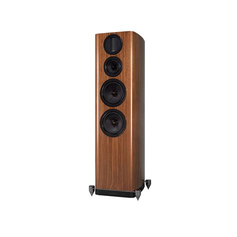 Wharfedale AURA 4 High Gloss Walnut Флагманская напольная акустика