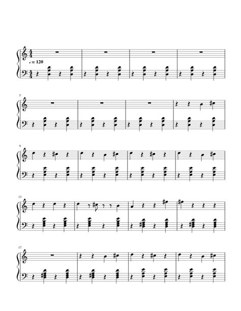 Used To Be Beach House Sheet Music For Piano Solo Easy