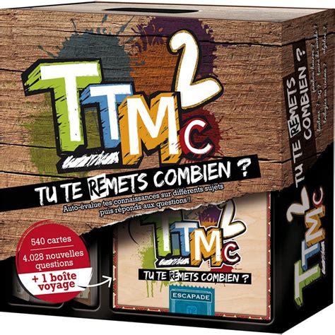 Tu Te RE Mets Combien TTMC2 Jeu de société Ambiance