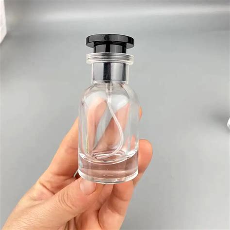 Custom 30ml 50 Ml Refillable Perfume Bottle 100ml Clear Round Empty