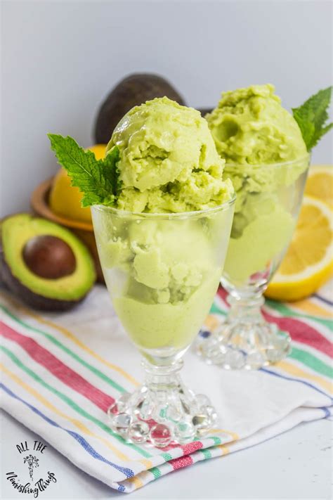 Keto Low Carb Avocado Lemon Ice Cream With Mct Oil No Dairy Nuts Or Eggs