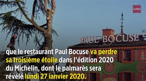 Michelin le restaurant Paul Bocuse perd sa troisième étoile Vidéo