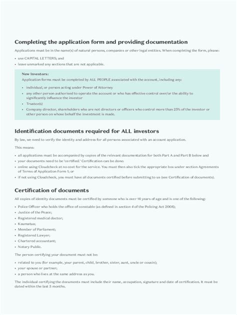 Fillable Online Completing the application form and ... Fax Email Print ... 
