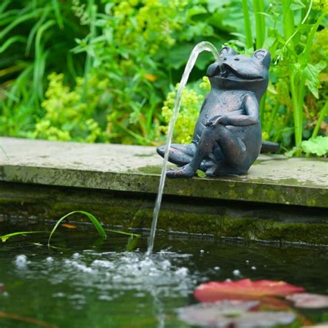 Wasserspeier Frosch Go Baustoffe