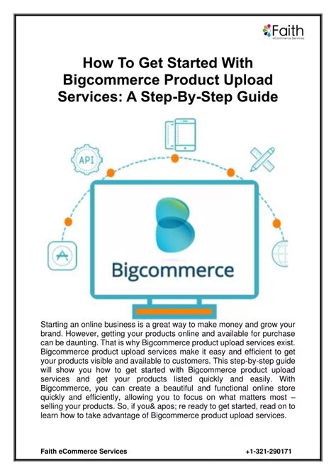 Ppt How To Get Started With Bigcommerce Product Upload Services Powerpoint Presentation Id