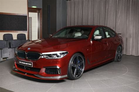 Cline Meghan — Aventurine Red Bmw M550i Has Complete Ac Schnitzer