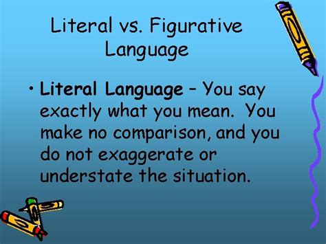 Figurative Vs Literal Language Worksheet