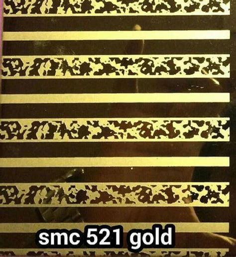 Stainless Steel Gold Etching Design Sheets Decorative Stainless Steel