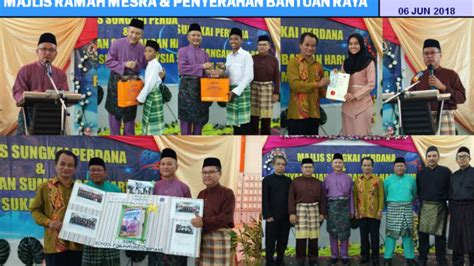 Majlis Ramah Mesra Dan Penyerahan Sumbangan Raya Pejabat Pendidikan