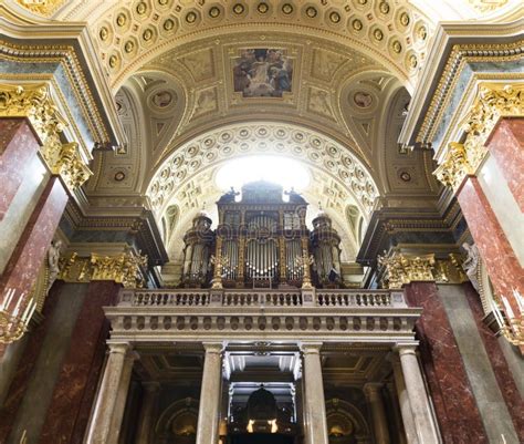 St. Stephen's Basilica, Pipe Organ Stock Photos - Image: 25221613